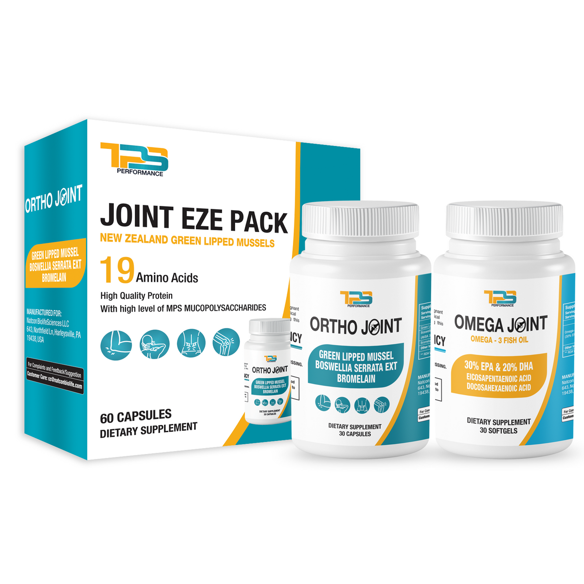 Jointeez Joint Eze Pack - Joint Pain Relief Supplement | New Zealand Green Lipp ...