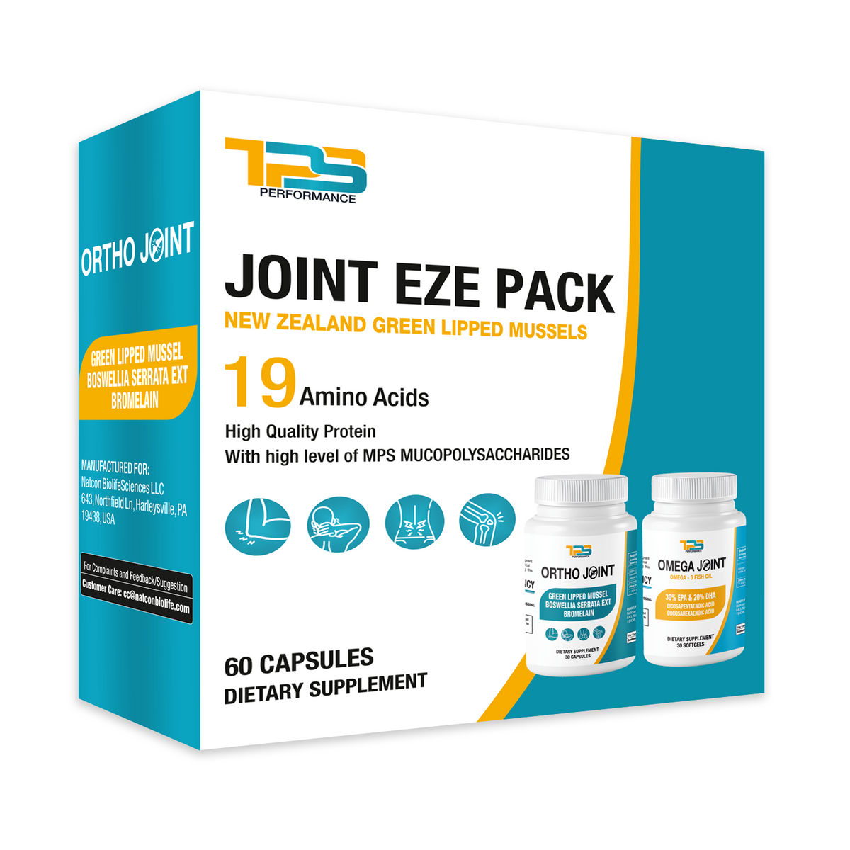 Jointeez Joint Eze Pack - Joint Pain Relief Supplement | New Zealand Green Lipp ...