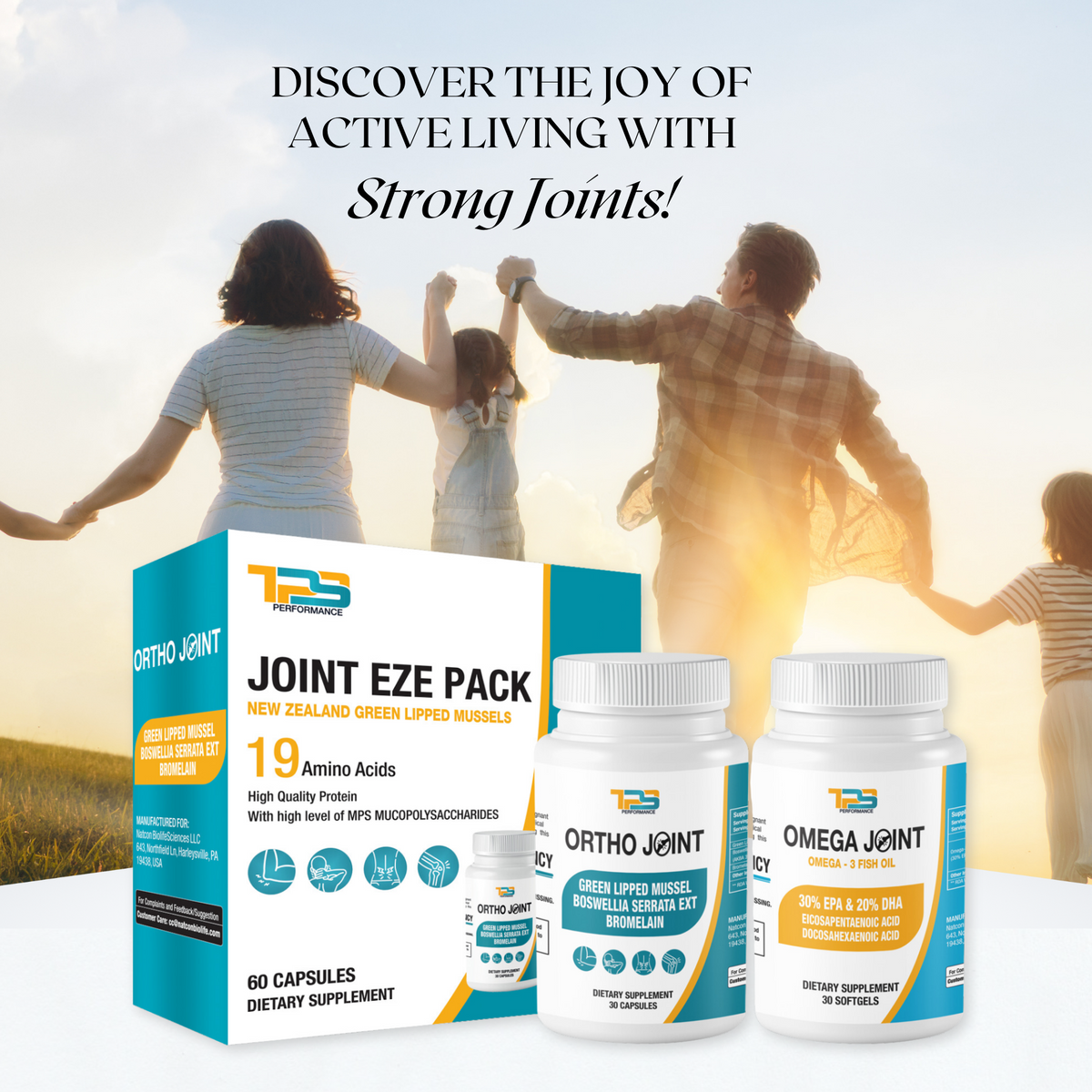 Jointeez Joint Eze Pack - Joint Pain Relief Supplement | New Zealand Green Lipp ...